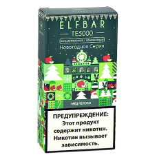 POD система Elf Bar - TE 5000 - Мёд - Яблоко - 2% - (1 шт.)