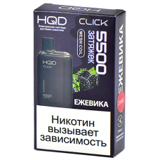 Многоразовая POD-система HQD CLICK - Ежевика (5500 затяжек) - (1 шт.)