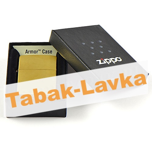 Зажигалка Zippo 168 - Armor™ - Heavy Brushed Brass