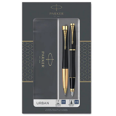 Подарочный набор PARKER - Urban Core FK200 - Muted Black GT (2093381) ручки перьевая и шариковая