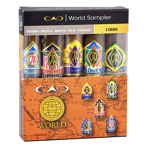 Набор сигар CAO - World Sampler (5 шт.)