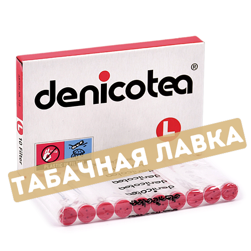 Сменные фильтры для мундштука Denicotea Long Filter 10 шт. (10110)