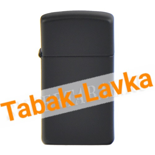 Зажигалка Zippo 1618 - Slim® - Black Matte