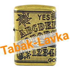 Зажигалка Zippo 49001 - Armor™ - Ouija Board Design - Antique Brass