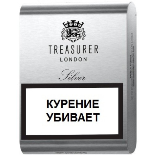 Сигареты Treasurer Aluminium Silver 1шт.