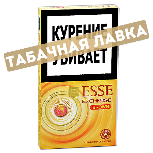 Сигареты Esse - Exchange Brown (МРЦ 190)