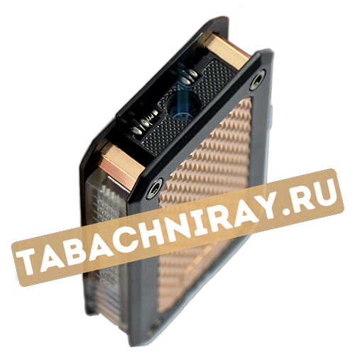 Зажигалка Colibri Rally LI360T6 - Black\Rose Gold (Сигарная)