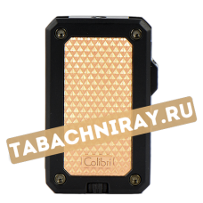 Зажигалка Colibri Rally LI360T6 - Black\Rose Gold (Сигарная)