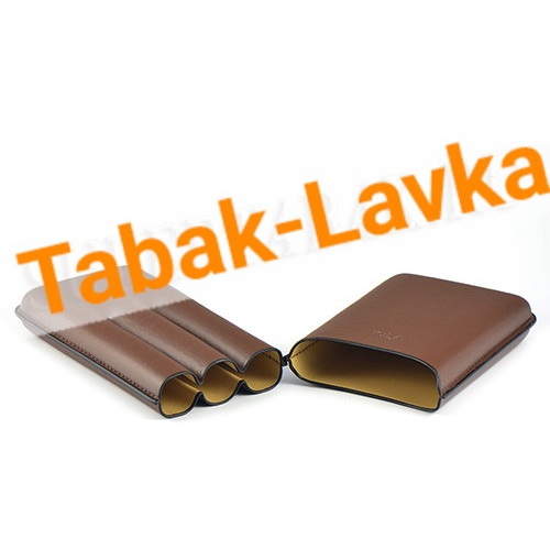 Футляр P&A на 3 сигары Cohiba Behike 56 - FK 1348 (Brown)