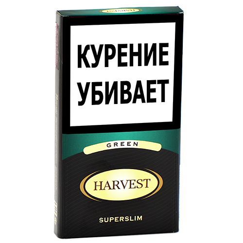 Сигареты Harvest - Superslim - Green (Menthol) - (МРЦ 230)