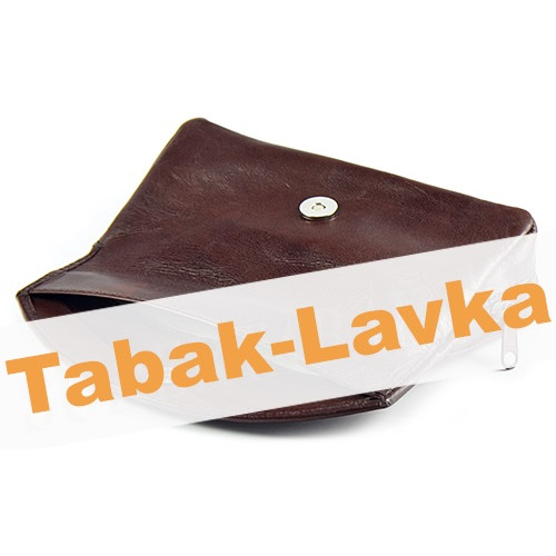 Сумка P&A - P315 Brown - для 1 трубки - с отделением для табака