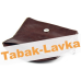 Сумка P&A - P315 Brown - для 1 трубки - с отделением для табака