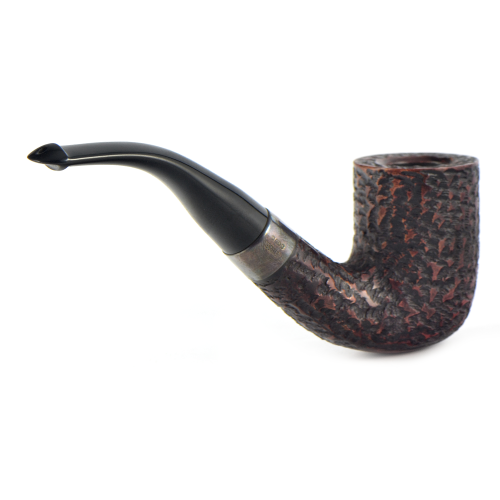 Трубка Peterson Sherlock Holmes - Rustic - Rathbone P-Lip (фильтр 9 мм)