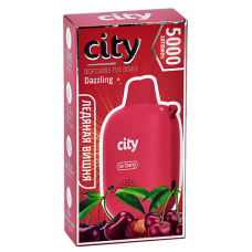 POD система City - Dazzling 5000 затяжек - Ледяная вишня - 1,8% - (1 шт.)