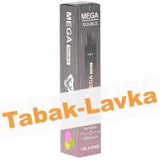 POD система MEGA Double - (1800 затяжек) - Мамба \ Жвачка - 2 % - (1 шт)