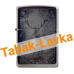 Зажигалка Zippo 49059 - Deer Design - Black Ice®