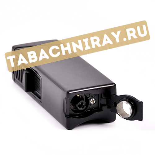 Зажигалка сигарная EuroJet 221014 - Turbo (black) с пробойником