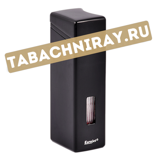 Зажигалка сигарная EuroJet 221014 - Turbo (black) с пробойником