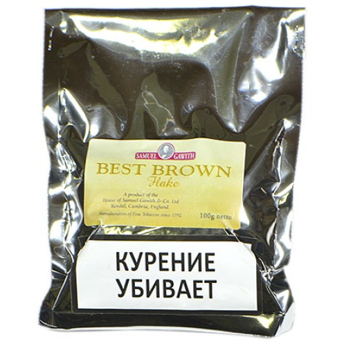 Табак трубочный Samuel Gawith Best Brown Flake (100 гр)