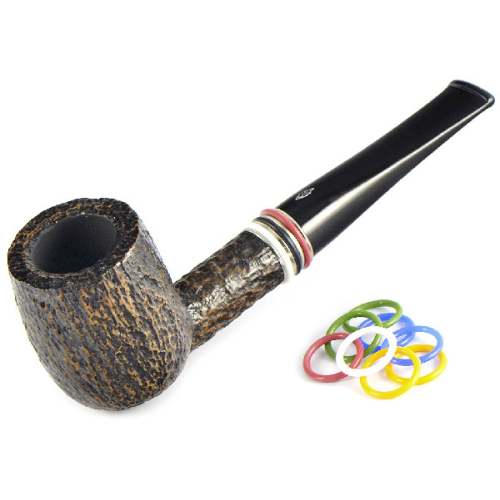 Трубка Savinelli Desigual - Rusticated 111 (фильтр 9 мм)