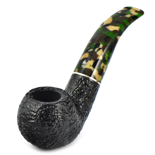 Трубка Savinelli Camouflage - Rustic Black 642 (фильтр 9 мм)