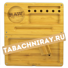 Набор для скручивания самокруток - RAW Tray Bamboo Flip