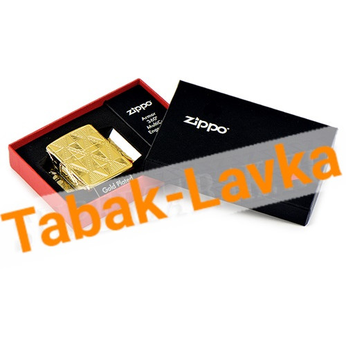 Зажигалка Zippo 29671 - Armor™ - Luxury Diamond - High Gold Plate