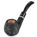 трубка Savinelli Otello - Rustic Black 645 (фильтр 9 мм)