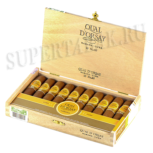 Сигара Quai D`Orsay 50 (коробка 10 шт.)