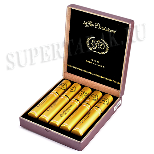 Сигара La Flor Dominicana - Oro Maduro №6 Tubo (1 шт)