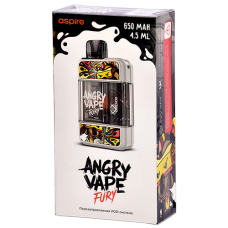 Многоразовая POD-система Brusko Angry Vape Fury - White