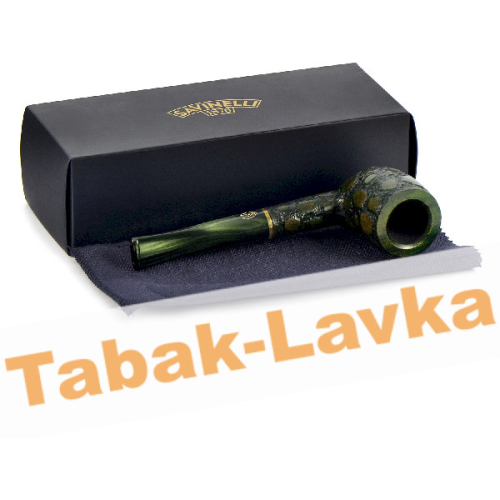 Трубка Savinelli Alligator - Green 111 (фильтр 9 мм)