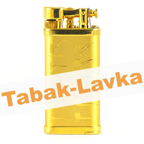 Зажигалка трубочная Im Corona 64-5415 Old Boy Gold Plated Pipe Design