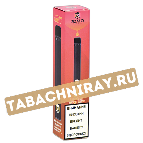 Электронная сигарета Jomo (800 затяжек) - Strawberry Orange Punch - (1 шт)