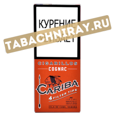 Сигариллы Cariba Wood Tip Cognac - 4 шт.