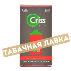 Одноразовый электронный испаритель Criss Slim - Клубника - Арбуз (5000 затяжек)