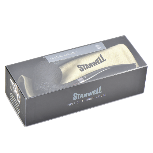 Трубка Stanwell Plateaux - Brashed Black - 62B (без фильтра)