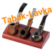 Подставка Savinelli для 3-х трубок - Como Pipe Rack 3P - M1024/3 OLMO