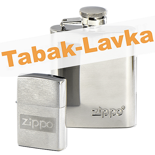 Набор Zippo Зажигалка+Фляжка 89 мл (49358)