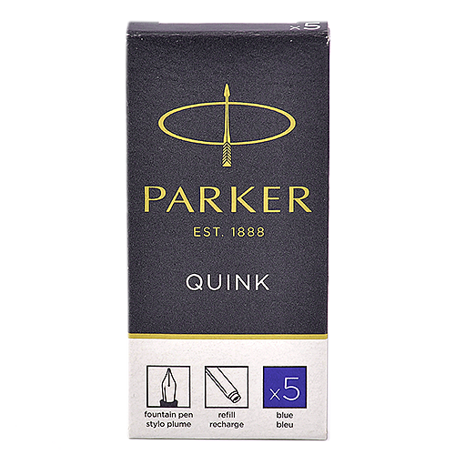 Картридж PARKER - Quink Z11 - Синий для перьевых ручек (CW1950384) - 5 шт