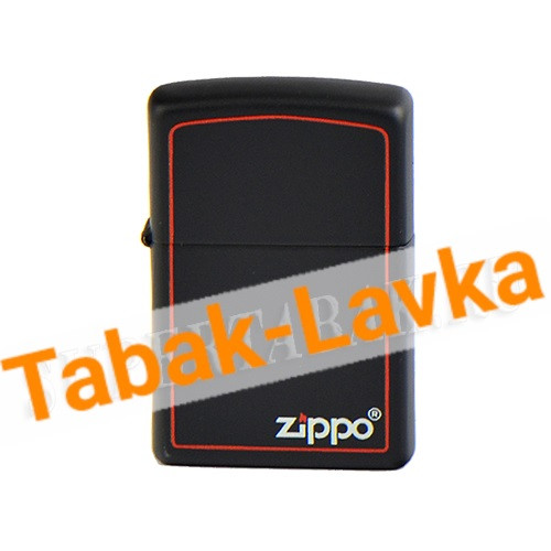 Зажигалка Zippo 218ZB - Reg Black/Z-BRDR