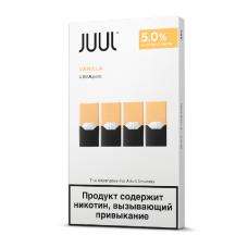 Картридж Juul Labs x4 JUUL Ваниль (59 мг)