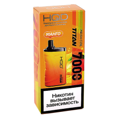 POD система HQD - TITAN - Манго (7000 затяжек) - 2% - (1 шт.)