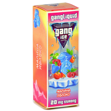 Жидкость для эл. сигарет - Gang Ice - Малина - Яблоко - (30 мл)