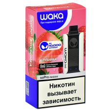 POD-система Waka soPro - 10.000 затяжек - Клубника - 2% - (1 шт.)