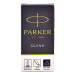 Картридж PARKER - Quink Z11 - Тёмно-синие для перьевых ручек (CW1950385) - 5 шт