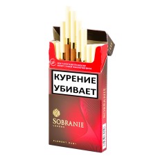 Сигареты Sobranie London Superslims - Element Ruby (МРЦ 228)