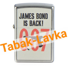 Зажигалка Zippo 29563 - James Bond - Brushed Chrome