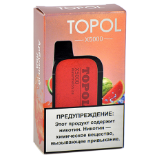 POD система  TOPOL X - 5000 затяжек - Арбузный лёд - 2% - (1 шт.)