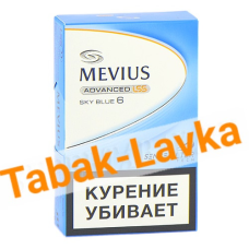 Сигареты Mevius - Sky Blue (Side Slide Box) - (МРЦ 243)